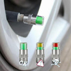 Tire Pressure Monitor Valve Caps for Cars and Motorcycles