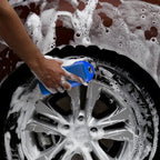 Ergonomic Car Tire Wax and Polish Applicator Sponge