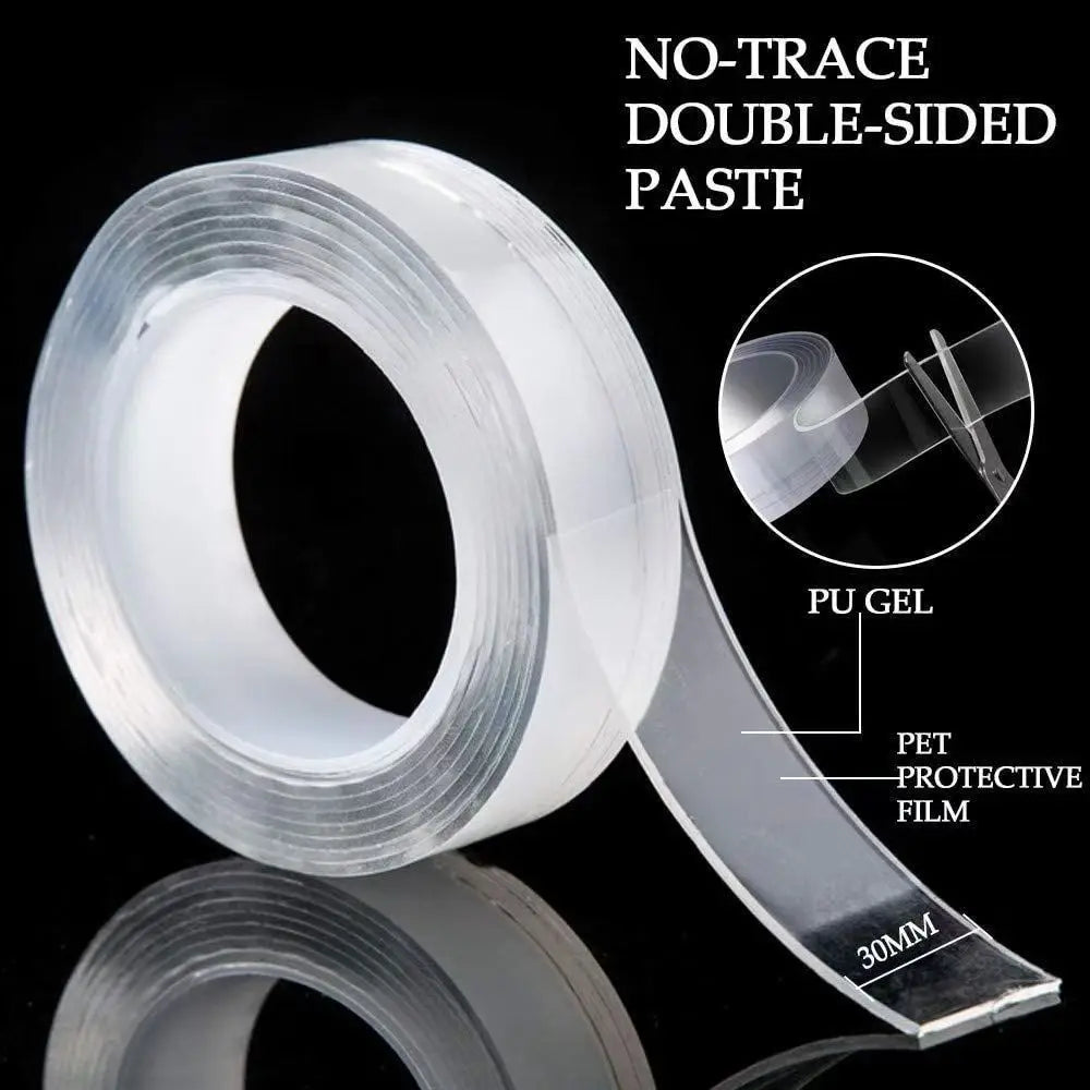 Heavy-Duty Waterproof Double-Sided Nano Mounting Tape - 8