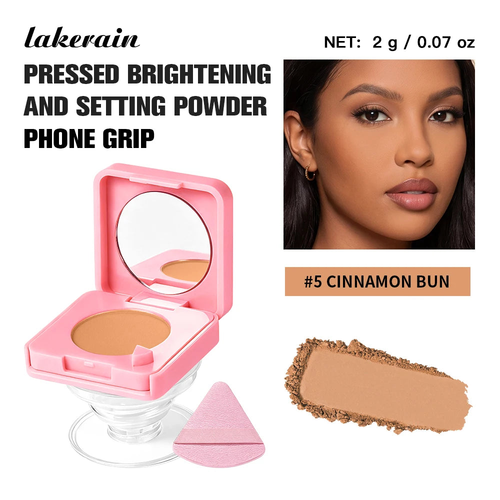 Oil-Control Pressed Setting Powder with Mirror and Phone Grip