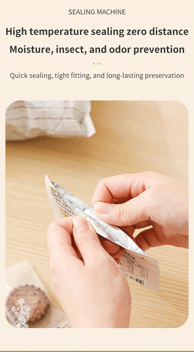 Rechargeable Mini Bag Sealer with Cutter