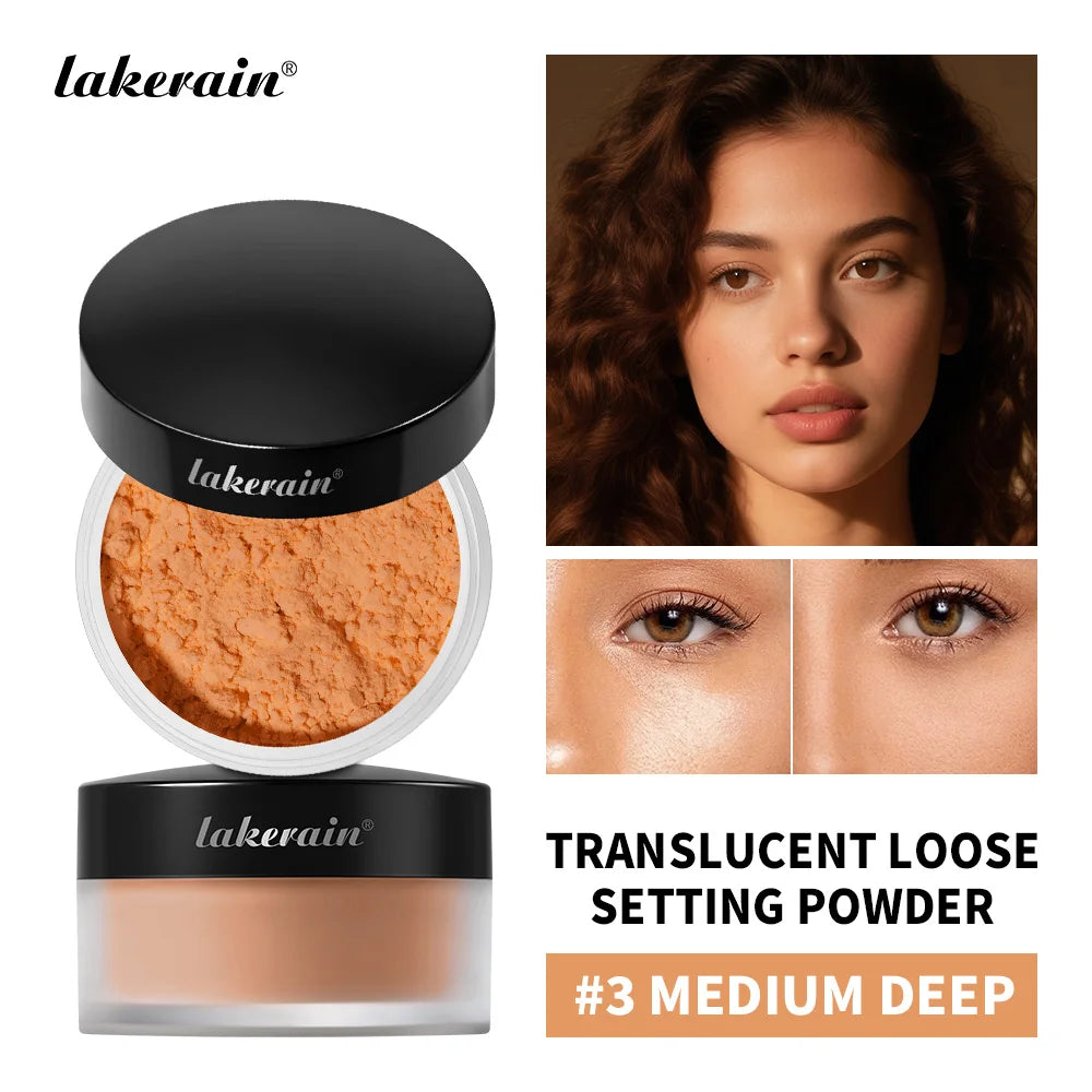 Matte Finish Oil Control Loose Baking and Setting Powder