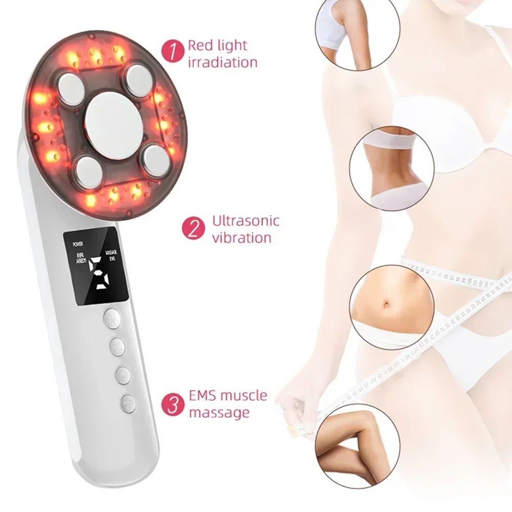 3-in-1 Ultrasonic Body Slimming and Skin Tightening Massager - 11