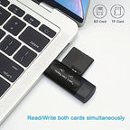 4-in-1 USB 3.0 and Type-C Memory Card Reader