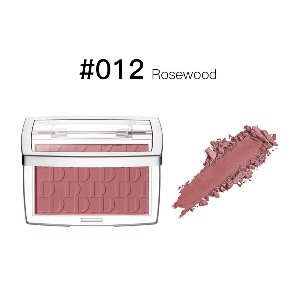 Matte Embossed Blush Palette with Professional Makeup Brush - 30