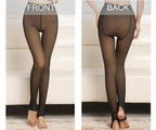 Fleece Lined Thermal Tights for Women