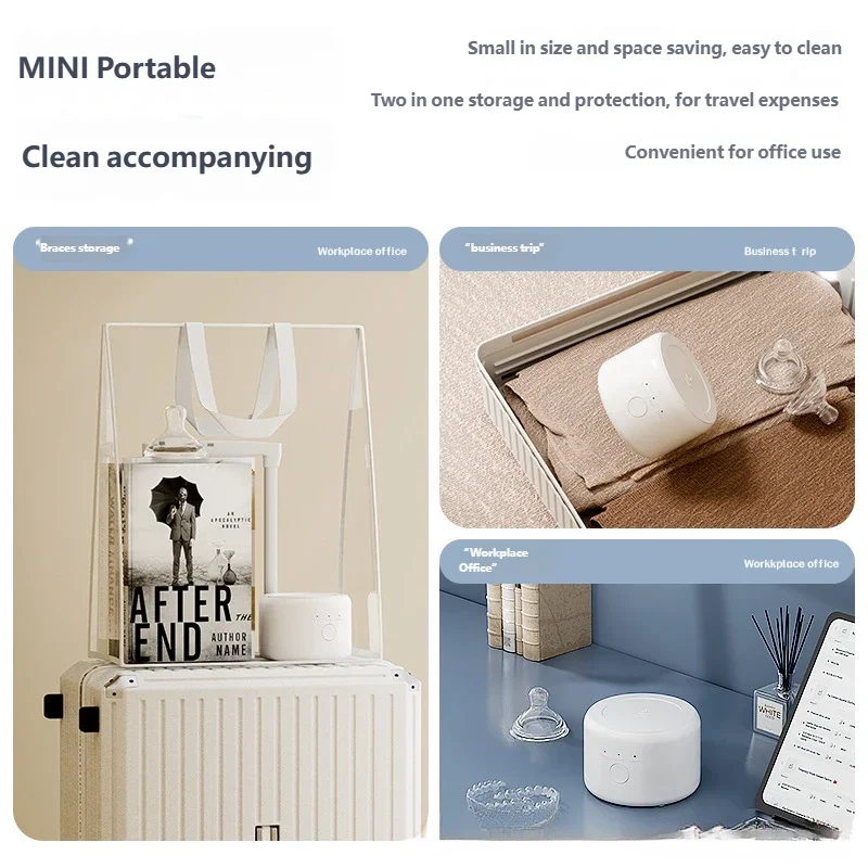 Portable Ultrasonic Denture and Retainer Cleaner
