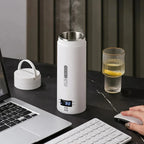 Portable Electric Travel Kettle for Coffee and Tea