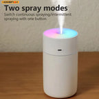 Portable Wireless Mini Air Humidifier and Aroma Diffuser