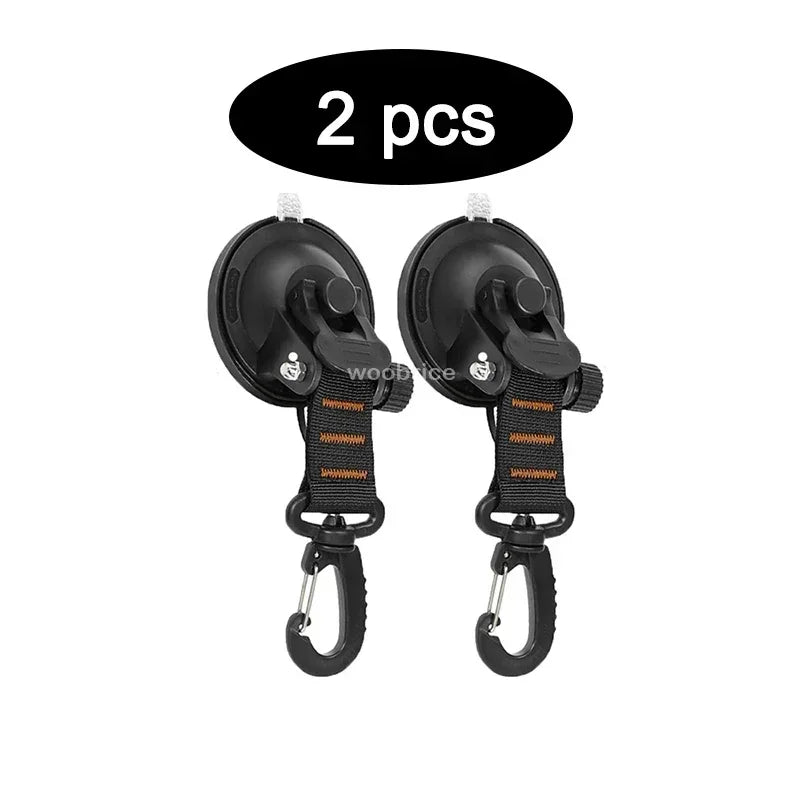 Heavy-Duty Suction Cup Anchors for Camping and Car Awnings - 24