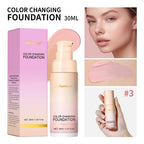 Color-Changing Liquid Foundation for Flawless Radiant Skin