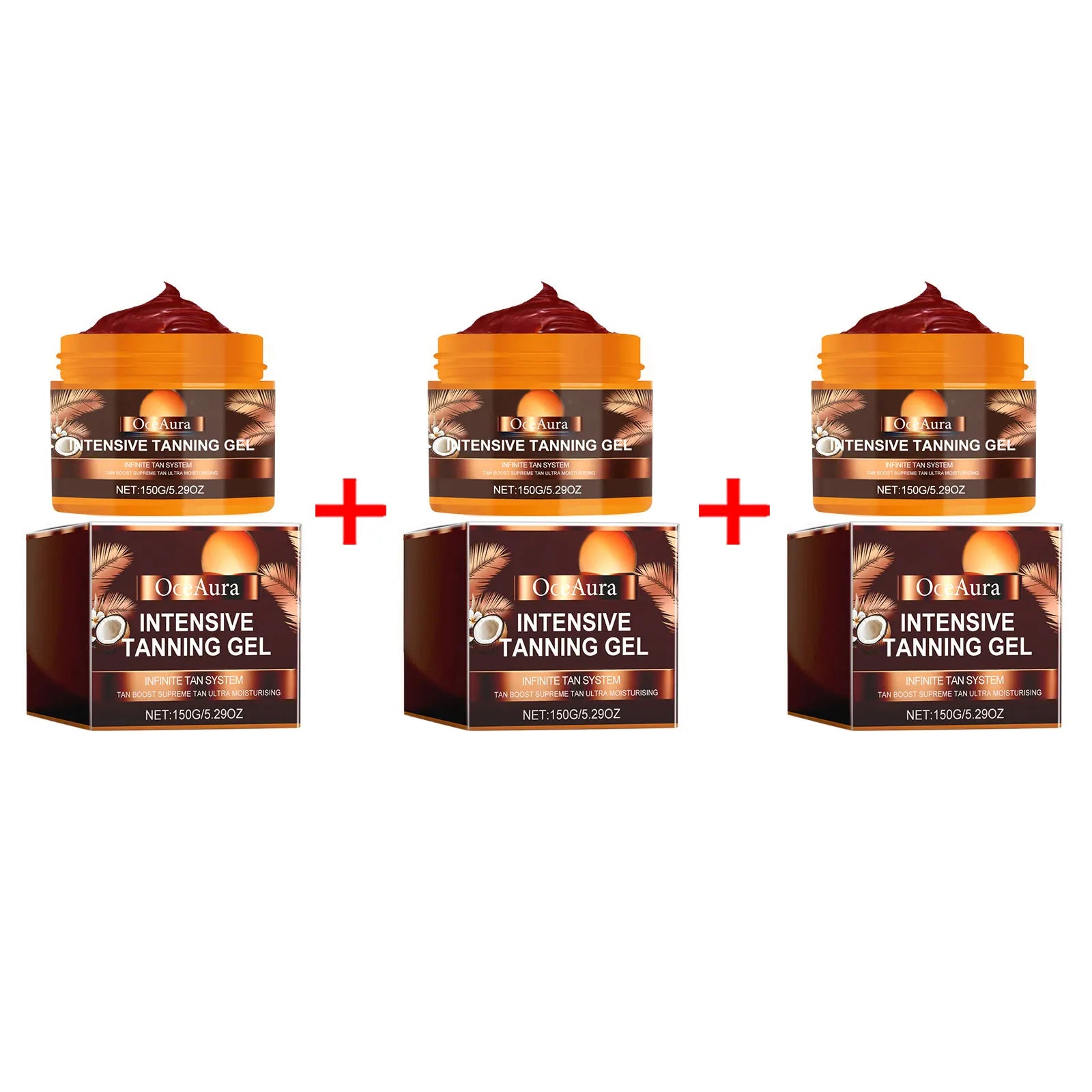 Intensive Tanning Gel for Darker Skin and Long-Lasting Glow - 10