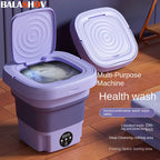 Portable Folding Washing Machine for Underwear and Socks