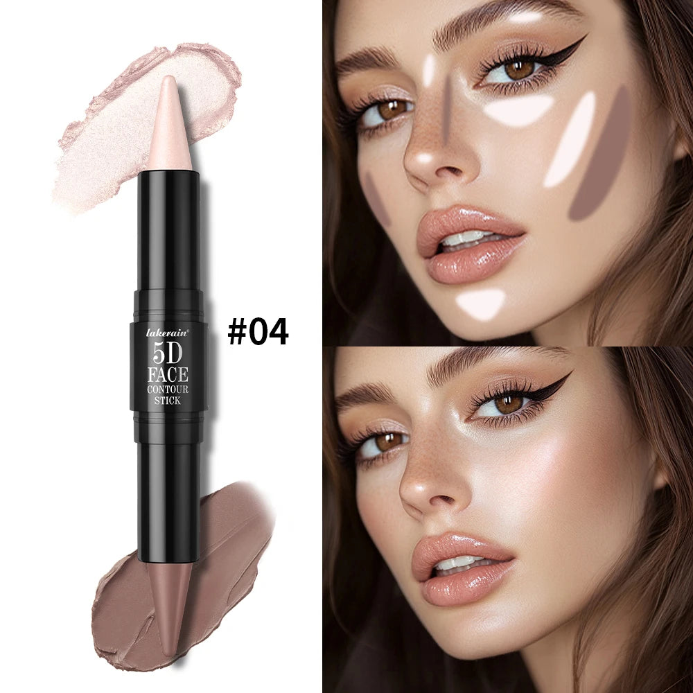 Dual-Ended Cream Contour and Highlighter Stick - 21
