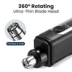 Electric USB Rechargeable Nose and Ear Hair Trimmer