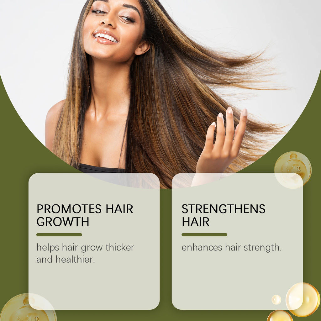 Nourishing Hair Growth Oil for Repair and Scalp Strength