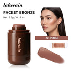 Cream Bronzer Stick for Sculpted Face Contouring
