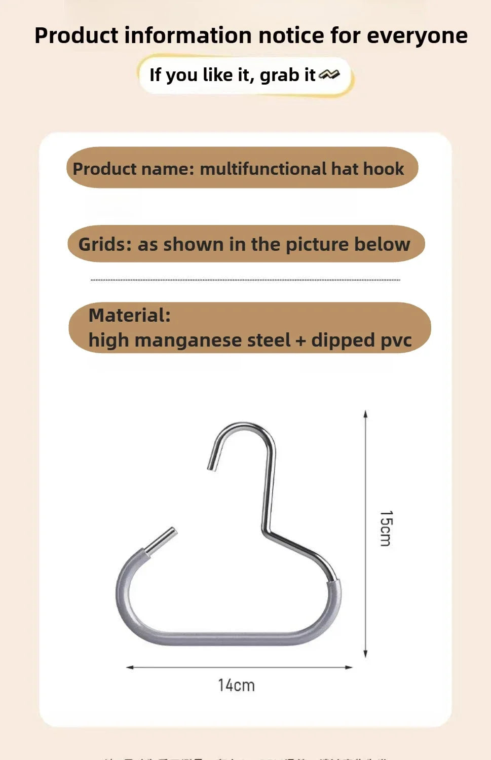 Multifunction Space Saving Hat and Accessory Organizer Hanger - 20
