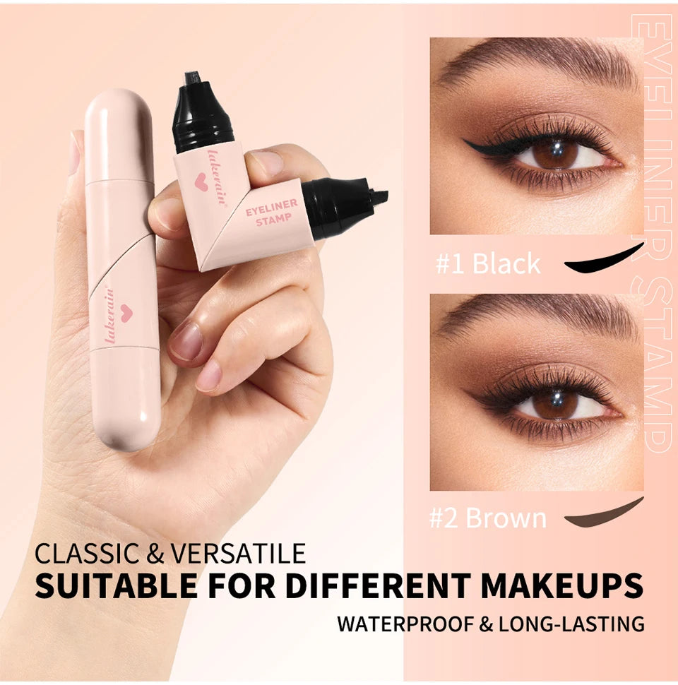Waterproof Winged Eyeliner Stamp for Beginners - 9