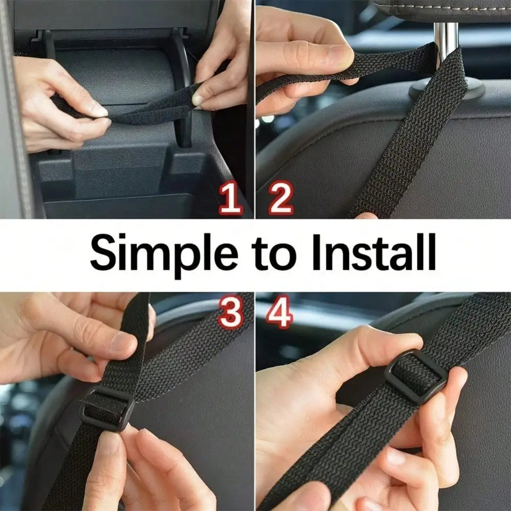 Car Seat Organizer and Handbag Holder Barrier