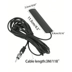 Universal Amplified Car Radio FM Antenna