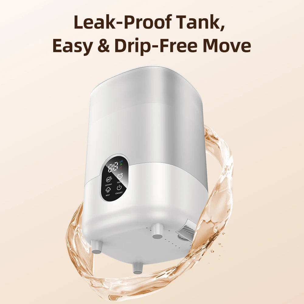 4L Ultrasonic Air Humidifier with Dual Mist and Aromatherapy - 14