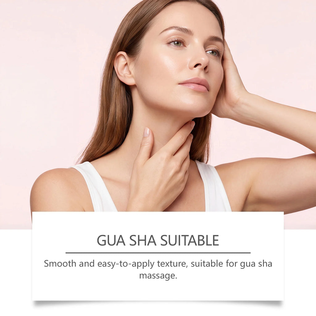 Collagen Firming Neck Cream with Integrated Gua Sha Massager