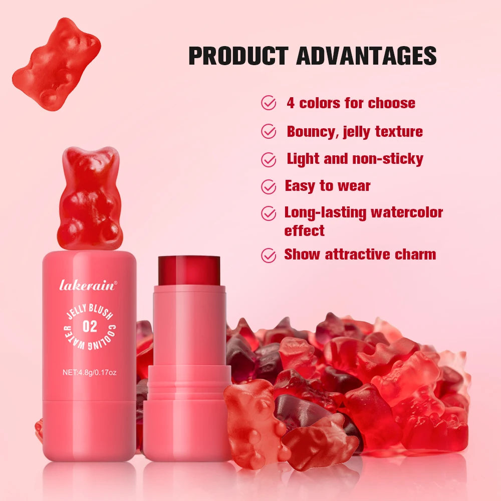 Cooling Water Jelly Tint Stick for Cheeks and Lips