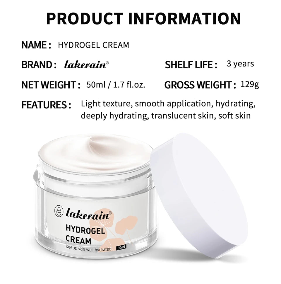 Deeply Hydrating Hydrogel Facial Cream for Nourished Skin - 17