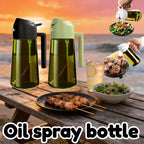2-in-1 Dual Action Oil Spray and Pour Dispenser for Cooking