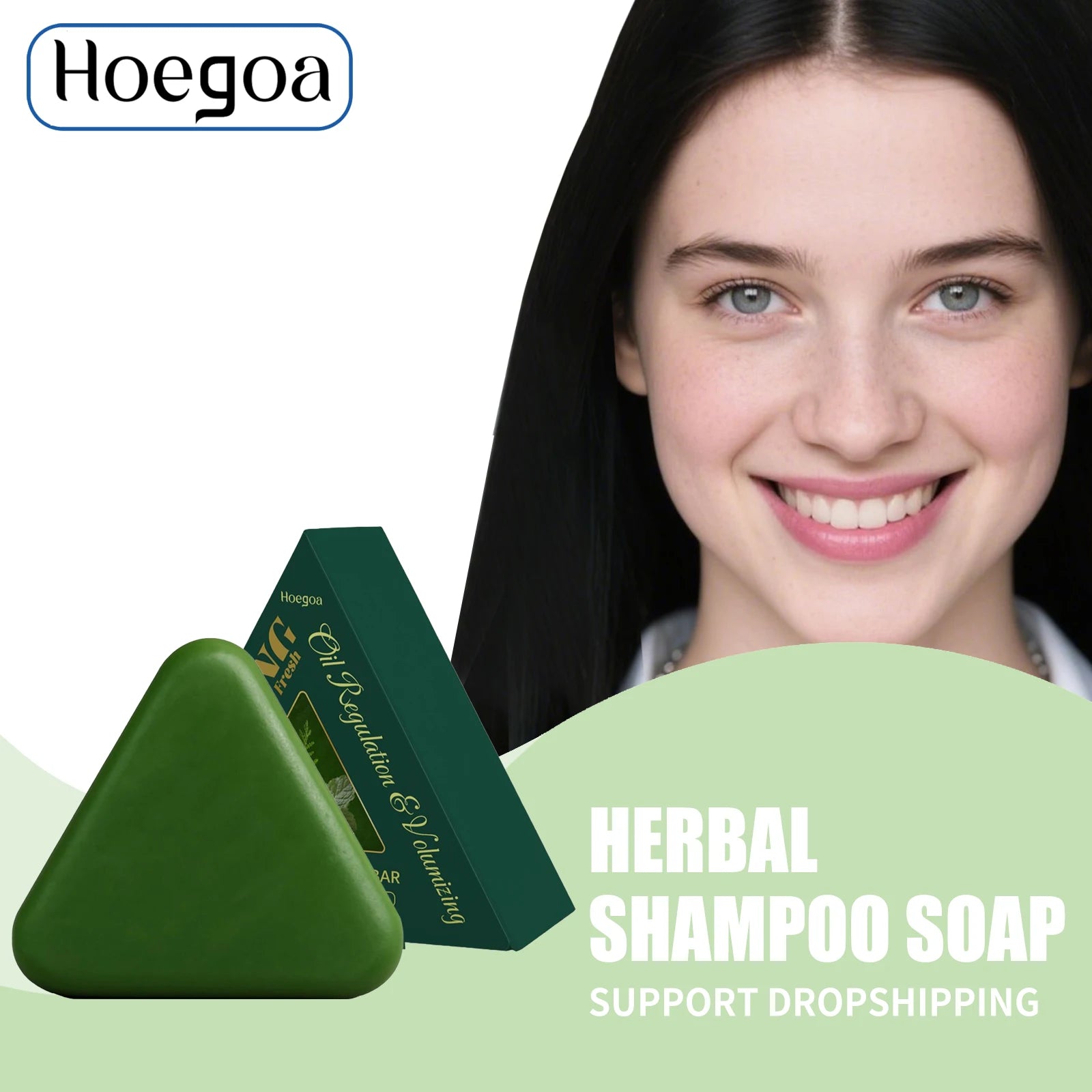 Herbal Hair Growth Shampoo Bar for Anti-Hair Loss - 1