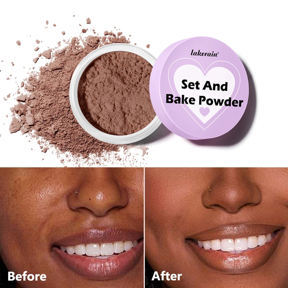 Oil-Control Matte Setting and Baking Face Powder - 2