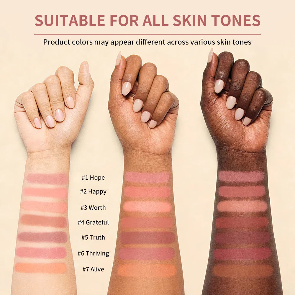 Matte Cream to Powder Bouncy Blush for Natural Flush - 6