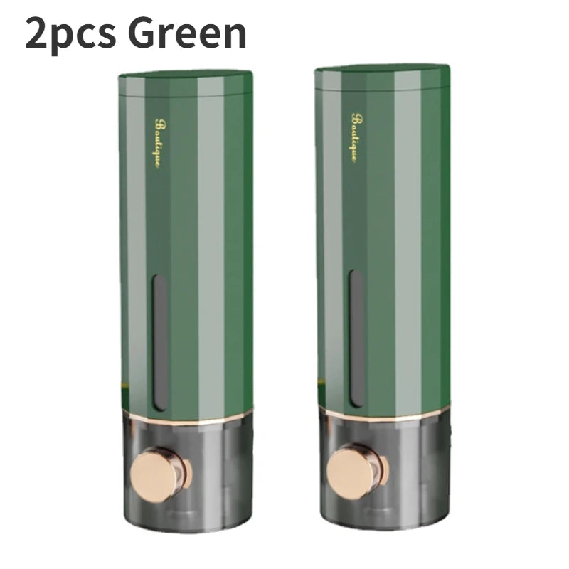 Wall-Mounted Manual Soap Dispenser for Bathroom