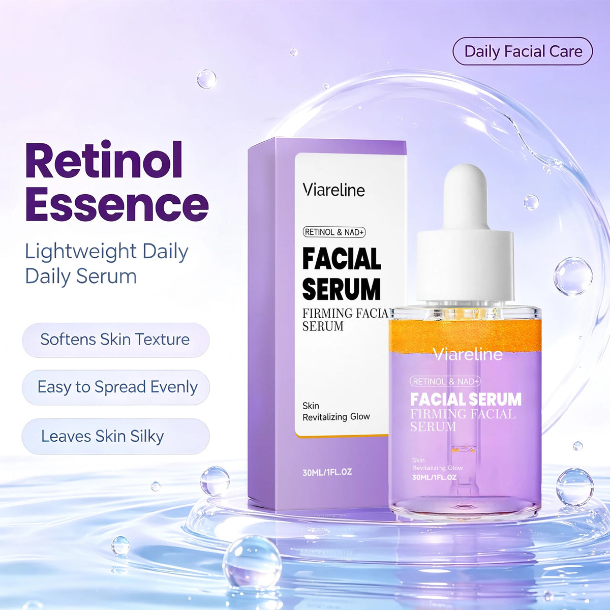 Retinol Firming and Anti-Aging Facial Serum