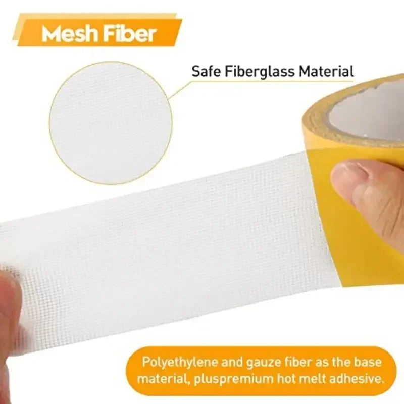 Heavy Duty Waterproof Double-Sided Mesh Adhesive Tape