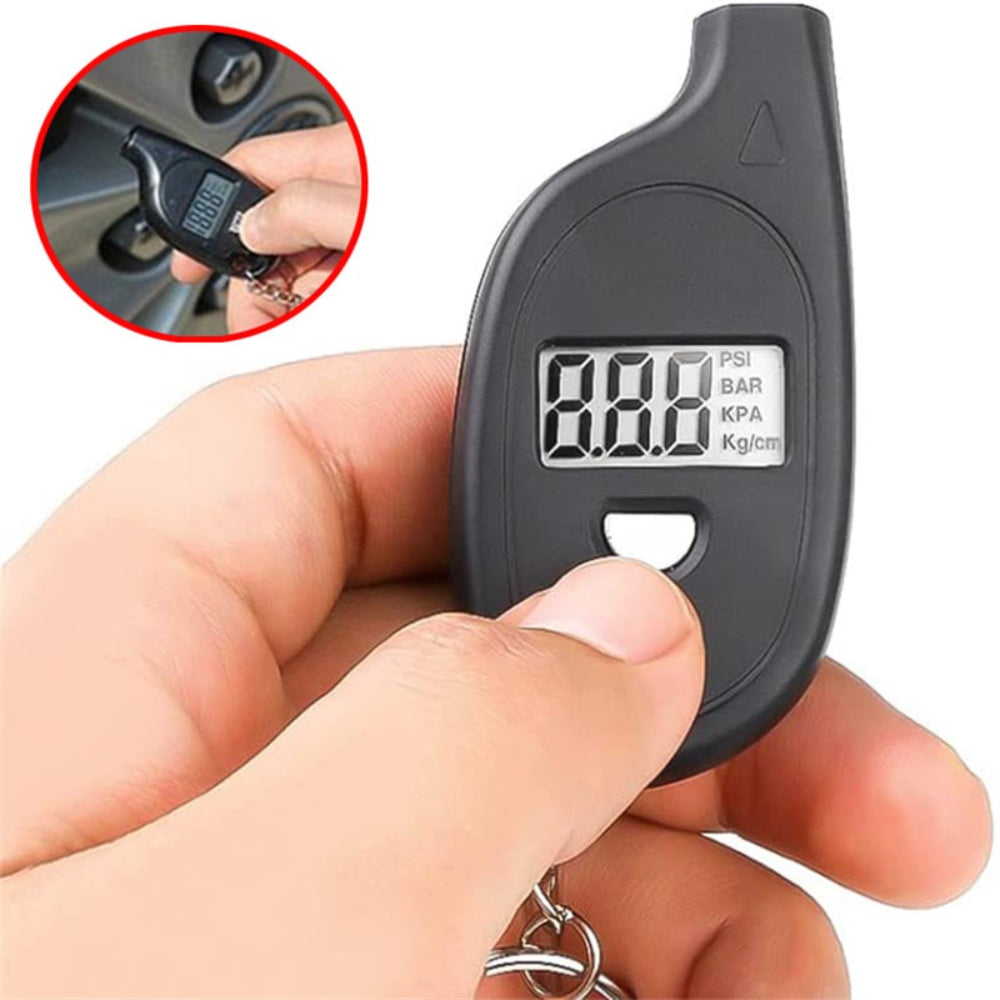 Digital Keychain Tire Pressure Gauge