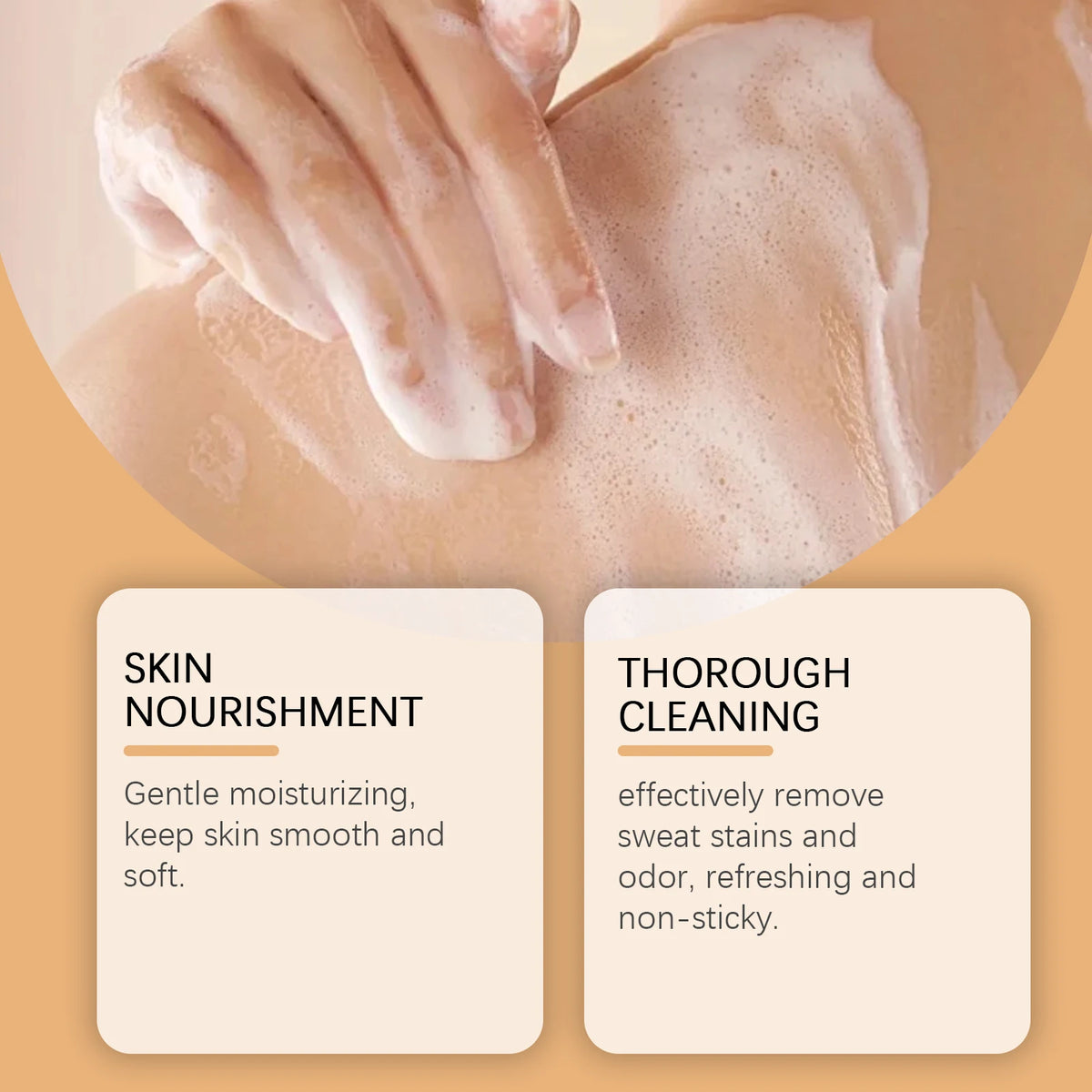 Persimmon Body Odor Eliminating and Moisturizing Shower Gel