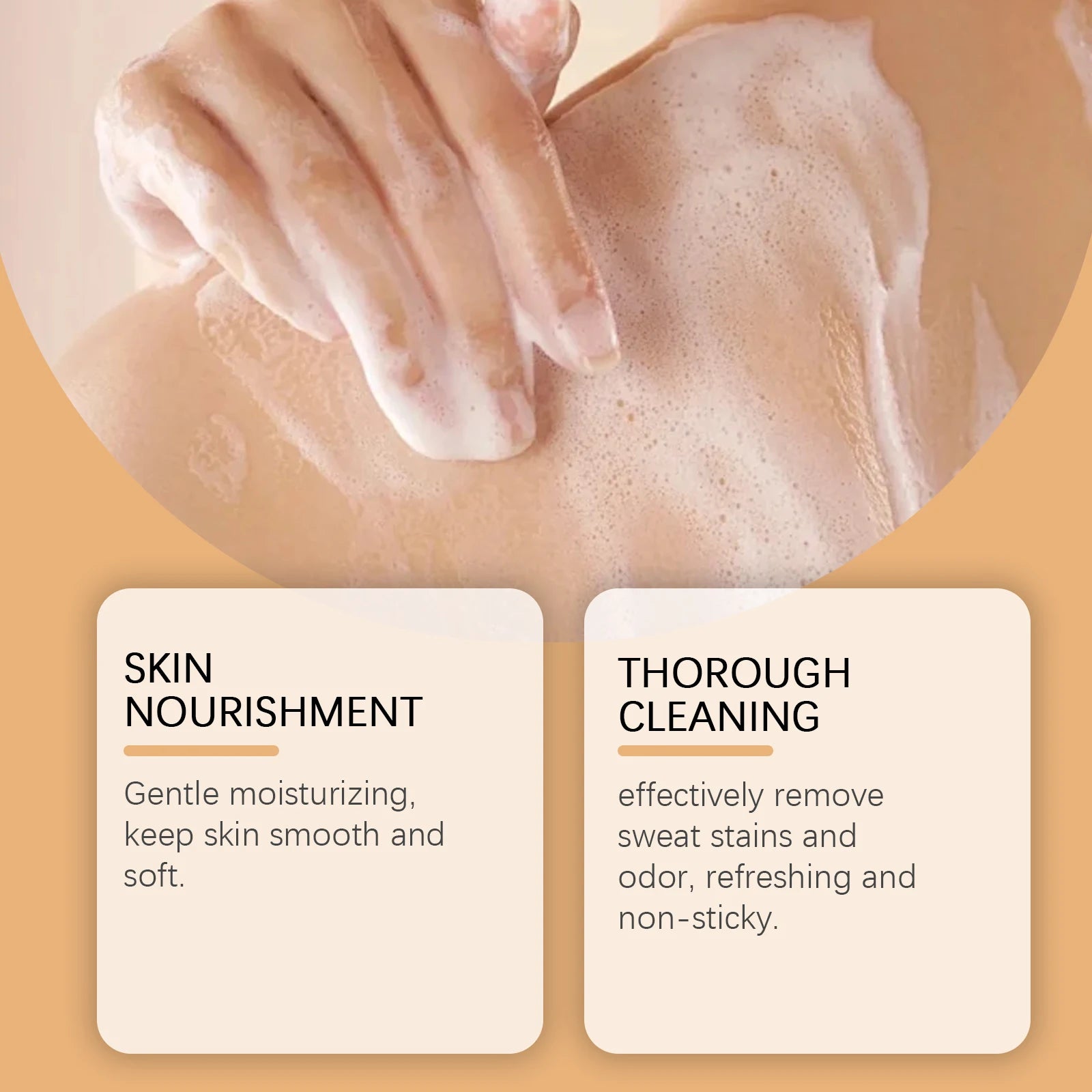 Persimmon Body Odor Eliminating and Moisturizing Shower Gel - 8