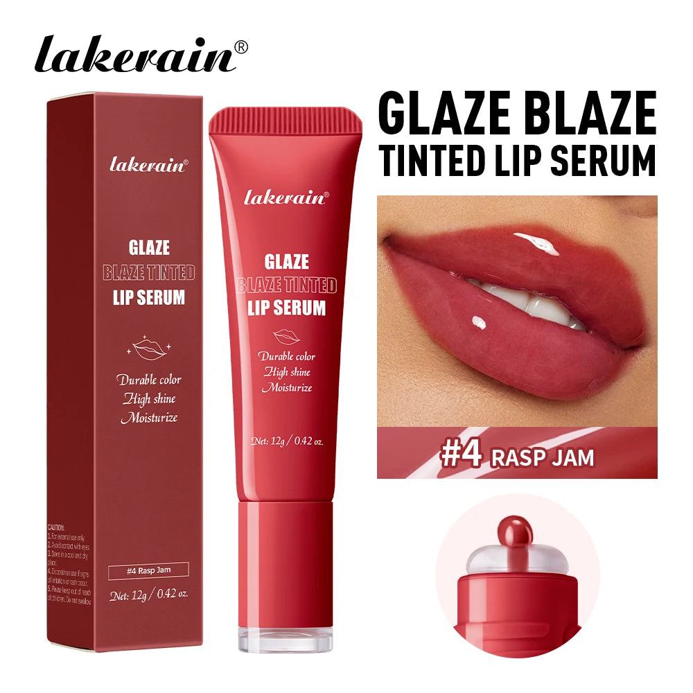 Hydrating Tinted Lip Serum for Plump Glossy Lips