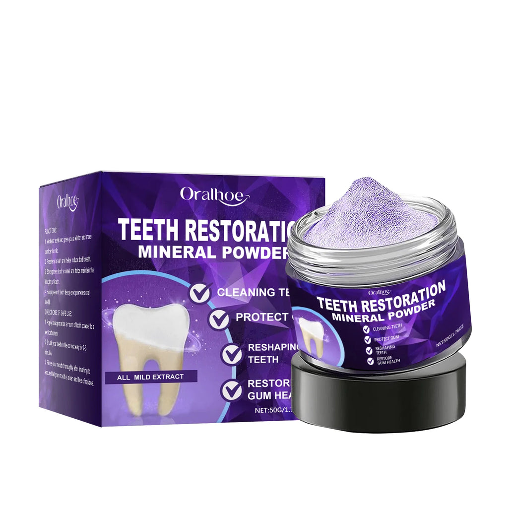 Professional Teeth Whitening and Enamel Restoration Powder