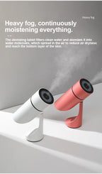 Portable Wireless Desktop Air Humidifier with Adjustable Mist
