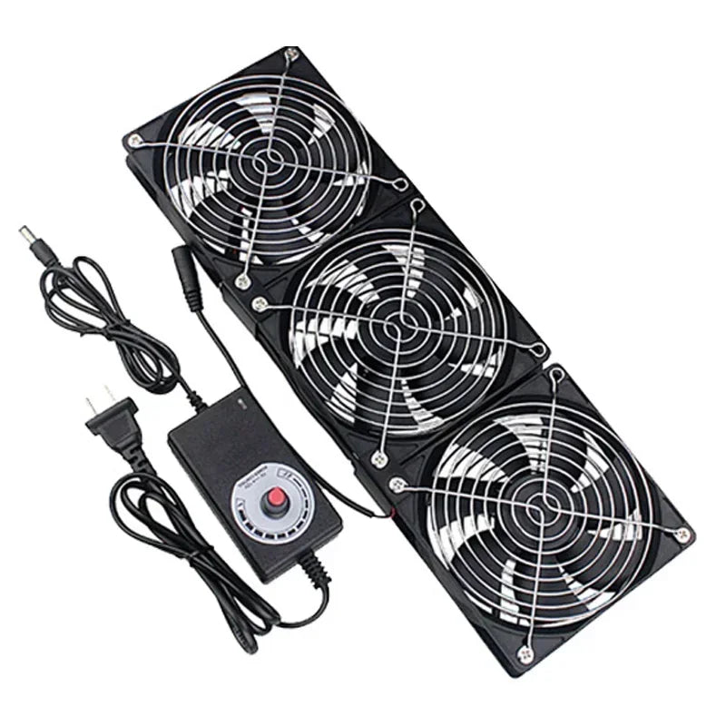 Multifunctional High-Speed Cooling Fan with Adjustable Speed Control