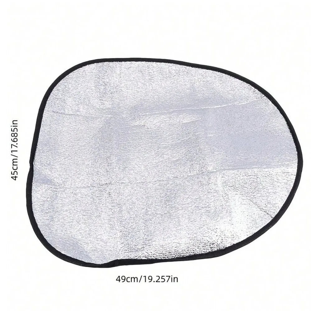 Heat-Reflective Car Steering Wheel Sun Shade Cover - 6
