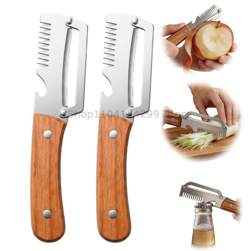 3-in-1 Multifunction Vegetable Peeler and Kitchen Tool