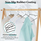 Non-Slip Heavy Duty Clothes Hangers for Closet Organization