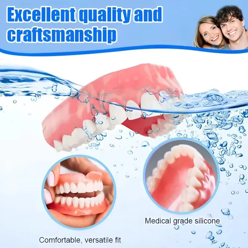 Custom Fit Temporary Cosmetic Teeth Veneers