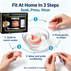 Comfort Fit Silicone Cosmetic Teeth Set