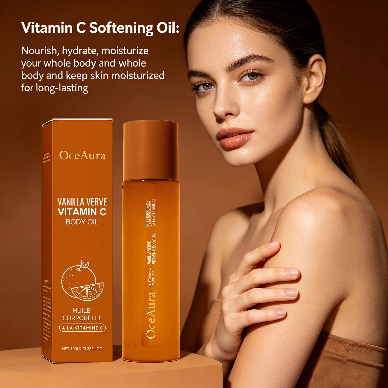 Vitamin C Hydrating Body Massage Oil - 5