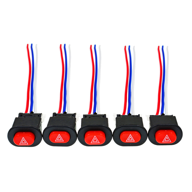 Motorcycle Hazard Light Double Flash Emergency Switch